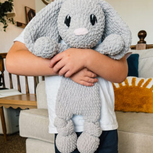 crochet bunny snuggler pattern