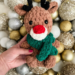 crochet reindeer pattern