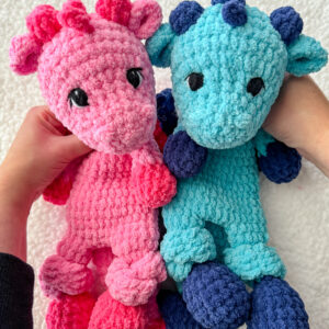 mini dragon crochet pattern