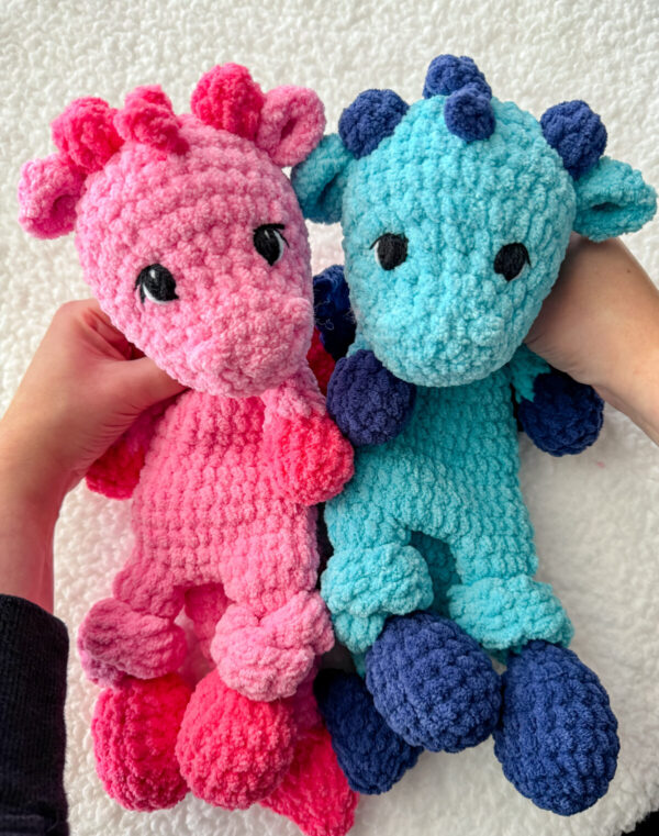 mini dragon crochet pattern