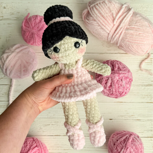 Bella the Plush Ballerina Pattern - Image 2