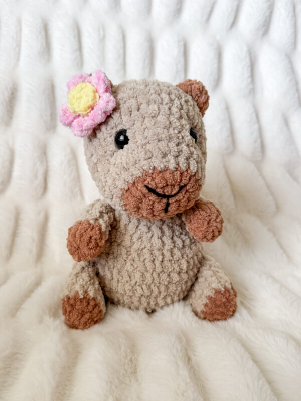 Clara the Capybara Crochet Pattern