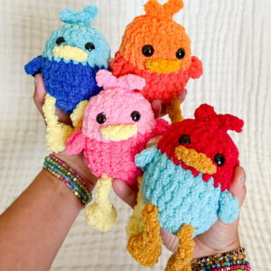 No-Sew Silly Bird Pattern
