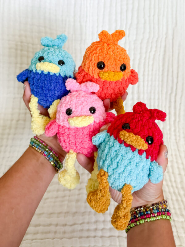 No-Sew Silly Bird Pattern