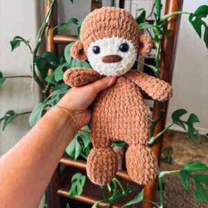 Plush Monkey Snuggler Pattern