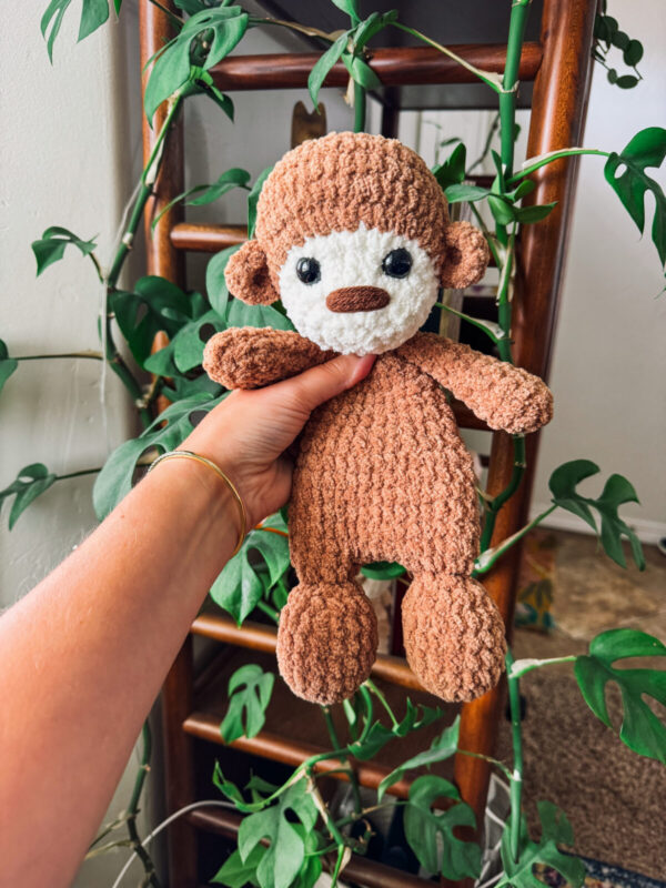 Plush Monkey Snuggler Pattern