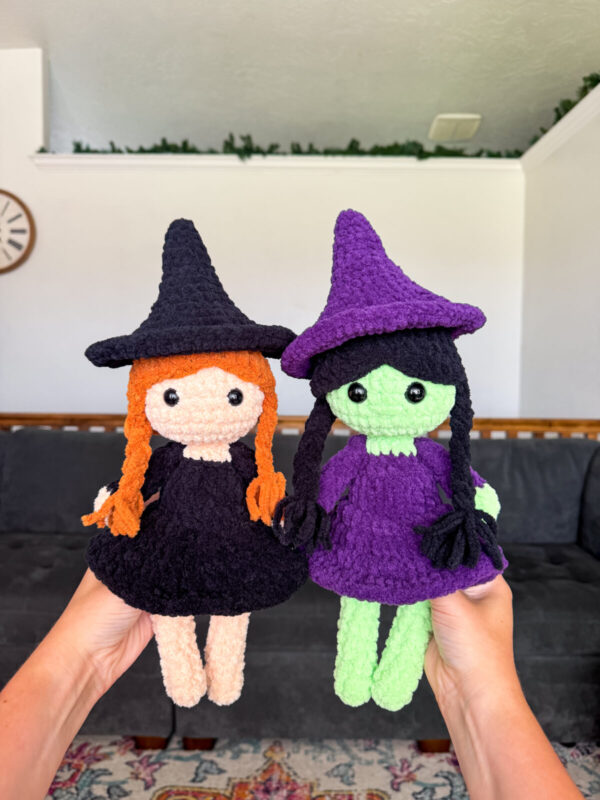 Agatha the Plush Witch Crochet Pattern - Image 3