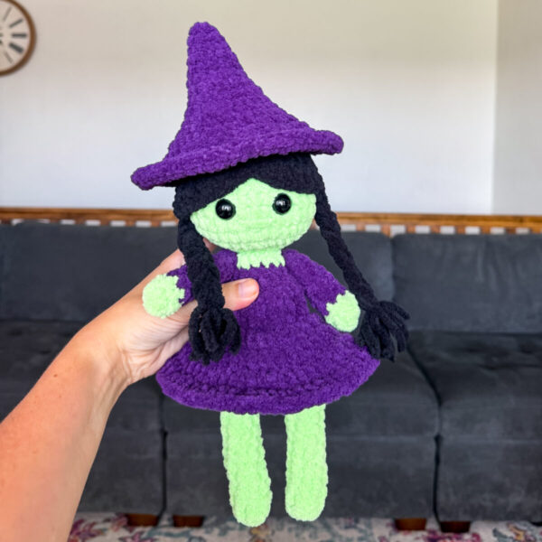 Agatha the Plush Witch Crochet Pattern - Image 2