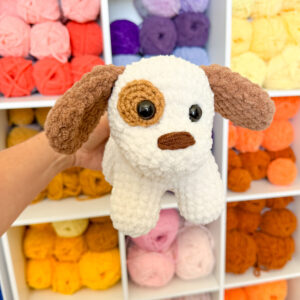 Plush Standing Puppy Crochet Pattern
