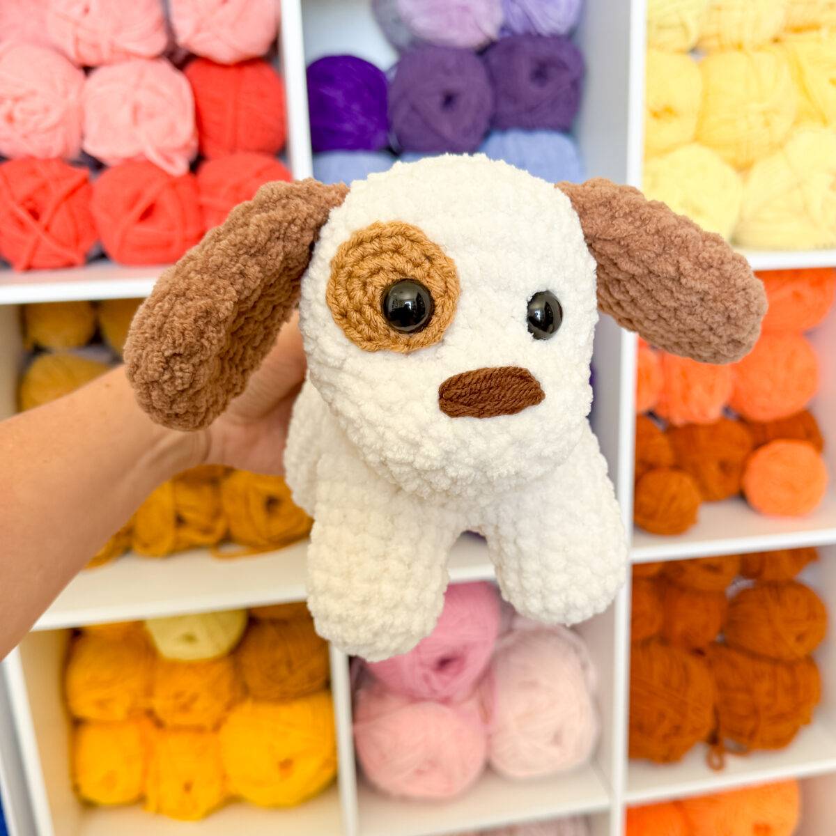 Plush Standing Puppy Crochet Pattern