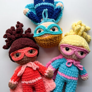 superhero group crochet