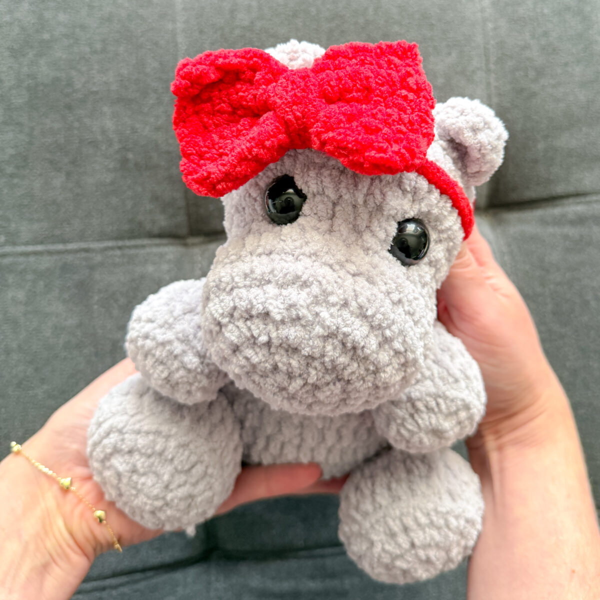 Around the World: African Hippo Crochet Pattern - Image 2