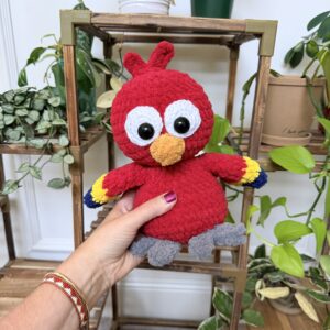 Plush Tropical Bird Crochet Pattern