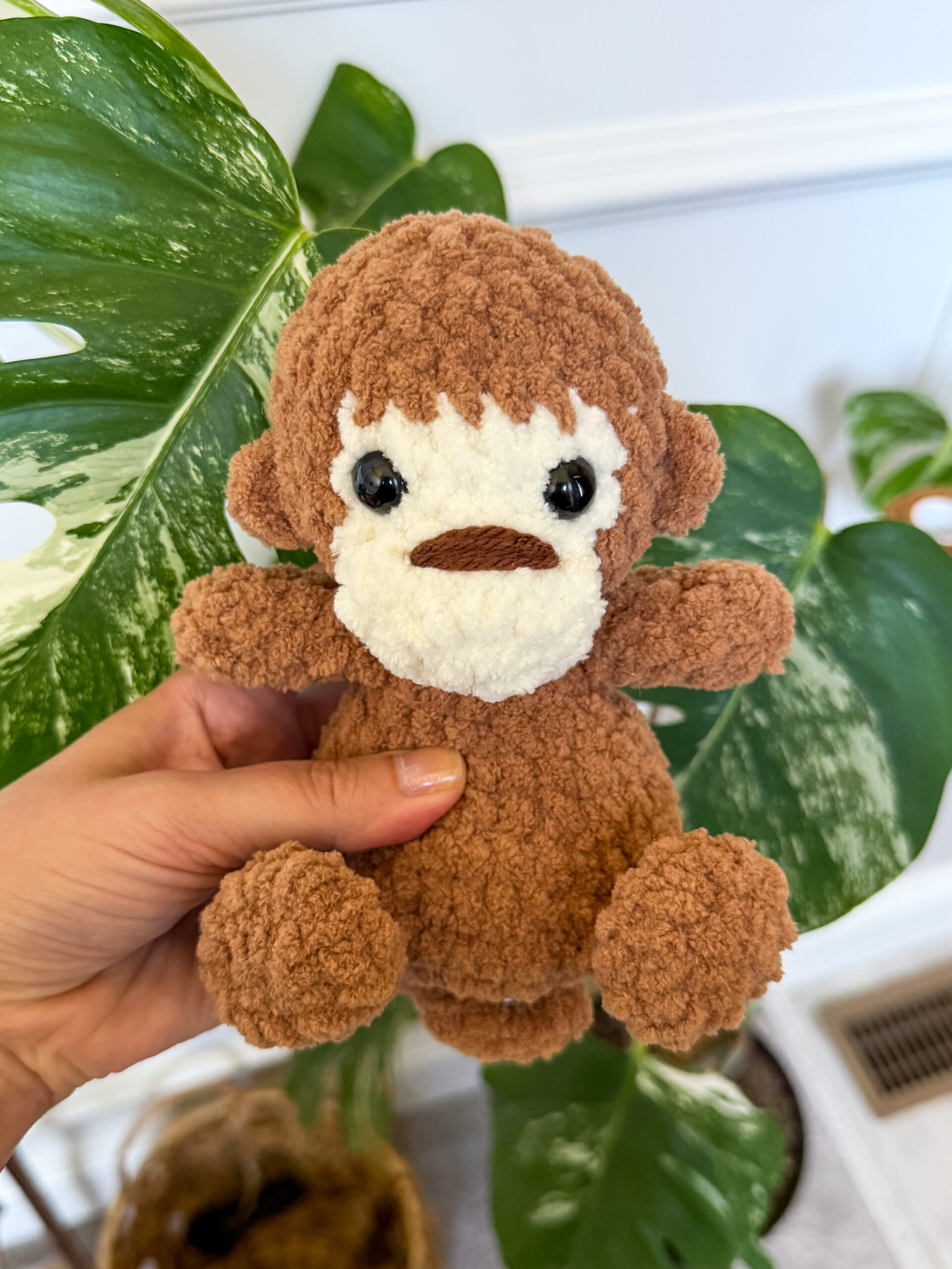Around the World: South American Squishy Monkey Crochet Pattern